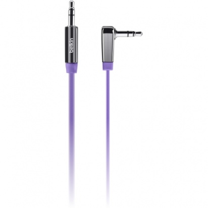 Belkin Mixit Flat Audio Cable (0,9 м) - плоский AUX кабель 3,5 мм Belkin Mixit Flat Audio Cable (0,9 м) - плоский AUX кабель 3,5 мм, разработанный специально для iPhone и iPod. Он обеспечивает качественное стереозвучание, поэтому позволит пользователю насладиться любимыми мелодиями.