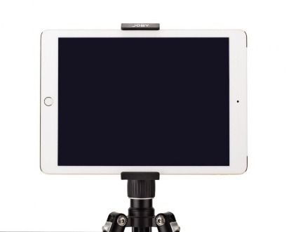 Joby GripTight Mount PRO Tablet - Крепление iPad и др планшетов до 10&#039; на штатив Крепление для планшетов на штатив для использования планшета без помощи рук в вертикальном или горизонтальном режиме. Подходит для планшетов от 7 до 10 дюймов, таких как iPad mini, iPad Air. Конструкция премиум-класса с прочными ручками из ABS, TPE пластика и нержавеющей стали. Угол наклона регулируется для оптимального угла или для предотвращения бликов.