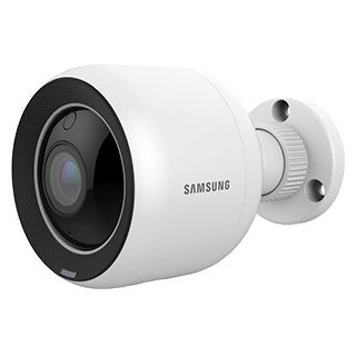 Samsung SmartCam Outdoor Camera SNH-V6430BNH Samsung Smart Cam Outdoor Camera SNH-V6430BNH – превосходный вариант для установки видеонаблюдения дома. Данная модель не боится воздействия влаги и пыли, имеет прочную конструкцию, поэтому отличается долгим сроком службы. Завись ведется в высоком разрешении FullHD, а угол обзора 130 градусов позволяет охватить большое пространство. 