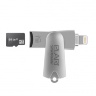 Elari SmartReader - Lightning/USB флешка с расширяемым объемом памяти - 
