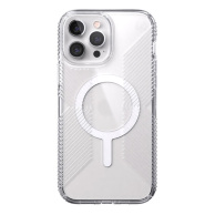 Speck Presidio Perfect-Clear with Grips Compatible with MagSafe for iPhone 13 Pro
