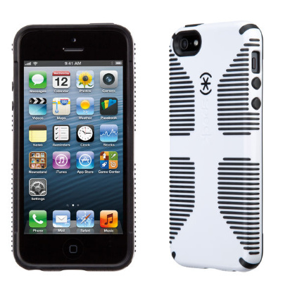 Speck CandyShell Grip для iPhone 5/5S/SE Speck CandyShell Grip обеспечит двойную защиту вашему iPhone 5/5s/SE