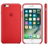 Чехол Apple Silicone Case для iPhone 6S (PRODUCT) RED - 