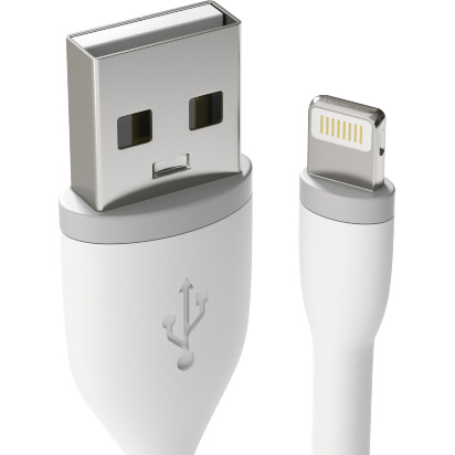 Satechi Flexible Lightning to USB Cable Apple MFI (25 см) Satechi Flexible Lightning to USB Cable Apple MFI (25 см) необходим для синхронизации устройств с ПК, или же  его подключения к зарядному устройству.
