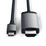 Кабель Satechi Aluminum Type-C to HDMI Cable 4K 60Hz (1,8 м) - 