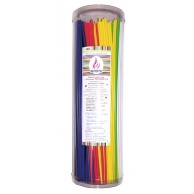 Пластик ABS для 3D ручки 3Doodler 2.0 (6 цветов, 750 грамм)