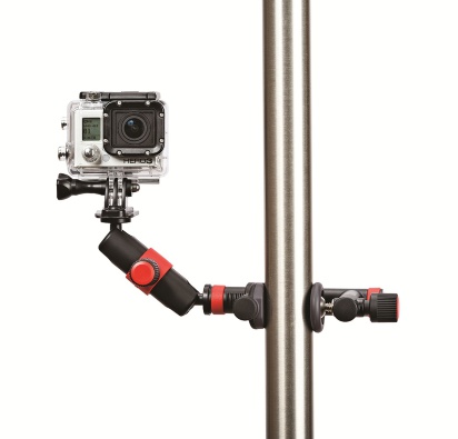 Joby Action Clamp &amp; Locking Arm - Крепление струбцина для GoPro и других экшн камер Joby Action Clamp & Locking Arm - гибкий штатив для любых экшн камер, фото и видео камер, предотвращающий вибрацию