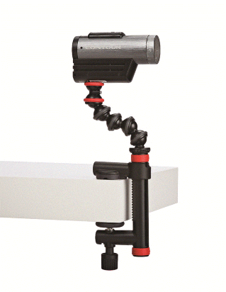 Joby Action Clamp &amp; GorillaPod Arm - Гибкий штатив со струбциной для экшн камер Joby Action Clamp & GorillaPod Arm - гибкий штатив со струбциной для любых экшн камер, фото и видео камер.