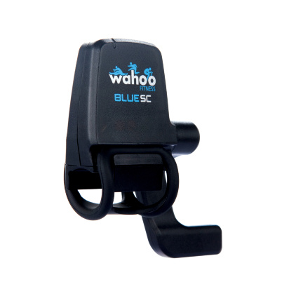 Wahoo Blue SC - Датчик скорости и вращения педалей для велосипеда Беспроводной датчик Wahoo Blue SC измеряет скорость, пройденное расстояние, пробег и каденс. Имеет встроенную память. Подключение по Bluetooth 4.0 и ANT+.