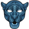 Cветовая маска с датчиком звука GeekMask "Jaguar" (GM-JAG) - 