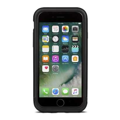 Чехол-бампер Moshi Luxe для iPhone 7 Чехол-бампер Moshi Luxe для iPhone 7 – стильный и компактный чехол, разработанный специально для защиты смартфона от царапин и сколов при падениях. Он оснащен металлическим каркасом из авиационного алюминия, который отличается прочностью, но в то же время не утяжеляет чехол. 