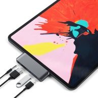 Satechi Aluminum Type-C Mobile Pro Hub Adapter for iPad - Адаптер для new iPad Pro 2018 с разъемом Type-C и др планшетов
