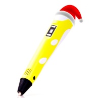 Новогодний набор Spider Pen PLUS - 3Д ручка, пластик 100 метров, трафареты