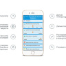Гироскутер Smart Balance 10,5 дюймов New Design с приложением и самобалансом - 