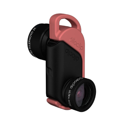 Объектив Olloclip Active Lens (Ultra-Wide &amp; Telephoto) для iPhone 6/6 Plus Olloclip Active Lens включает Ultra-Wide & Telephoto линзы и подходит для iPhone 6/6 Plus. Он позволит делать красочные панорамные и селфи фото, а также увеличивать изображение двукратным зумом.