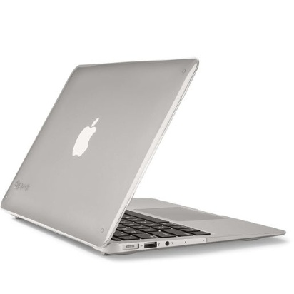 Чехол Speck SmartShell для MacBook Air 11&quot; (SPK-A1921) Speck SmartShell для MacBook Air 11" (SPK-A1921) - это защитный чехол из прочного пластика. Он состоит из отдельных частей, каждая из которых независимо друг от друга надевается на верхнюю и нижнюю части гаджета.  Чехол не закрывает разъемы и не увеличивает размеры гаджета.