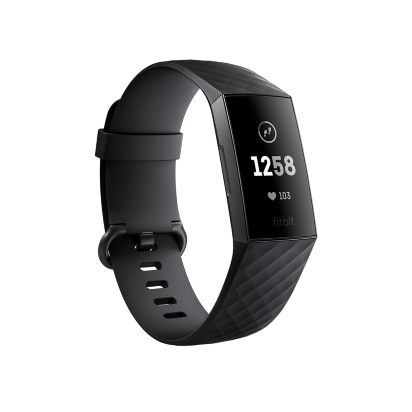 Fitbit Charge 3 - Спортивный браслет с пульсометром Fitbit Charge 3 - спортивный браслет с пульсометром, оснащенный сенсорным экраном. Подходит для плавания и предлагает более полутора десятков режимов с контролем достижения цели упражнений. 