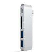 Satechi Type-C Pass-Through USB Hub With USB-C Charging Port - USB-хаб для MacBook