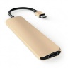 Satechi Aluminum Type-C Slim Multi-Port Adapter 4K для MacBook - 