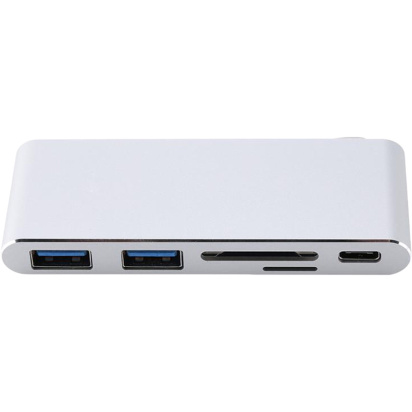 i-Blason Multi-port Hub - адаптер для MacBook i-Blason Multi-port Hub - адаптер для MacBook, позволяющий подключать к устройству различные гаджеты и карты памяти. Он отличается стильным дизайном и компактными размерами, поэтому его всегда можно брать с собой в дорогу.