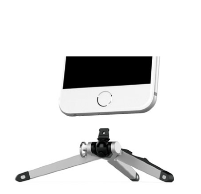 Kenu Stance Compact Tripod для iPhone SE/5s/6/6Plus/7/7Plus/8/8Plus/X Удивительно универсальный и компактный штатив, который устанавливается непосредственно в порт зарядки вашего IPhone. 