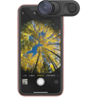 Olloclip Fisheye + Super-Wide + Macro Essential Lenses для iPhone XR - Объектив 3-в-1