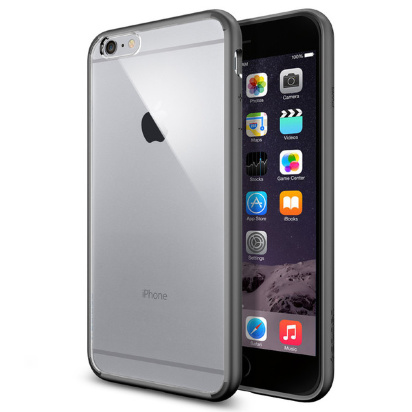 Чехол Spigen Ultra Hybrid для iPhone 6 Plus/6S Plus  Чехол SGP Ultra Hybrid обеспечивает эффективную защиту iPhone 6 Plus и доступ к портам.