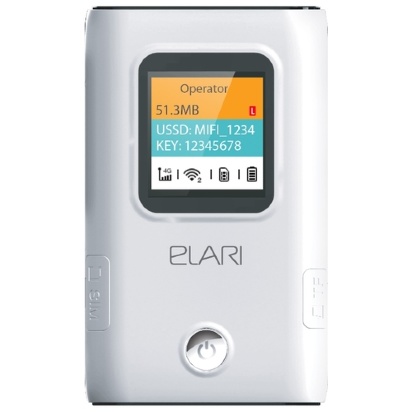 Elari SmartWiFi 4G-Роутер Портативный многофункциональный девайс, который позволит вам оставаться на связи в любом путешествии. Elari SmartWiFi обеспечит постоянный выход в Интернет - для этого всего лишь нужно установить местную сим-карту (4G, 3G, 2G). 