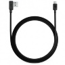 Кабель Nonda ZUS USB-C/USB-A - Кевларовый кабель с угловым штекером - 