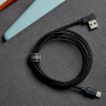 Кабель Nonda ZUS USB-C/USB-A - Кевларовый кабель с угловым штекером - 