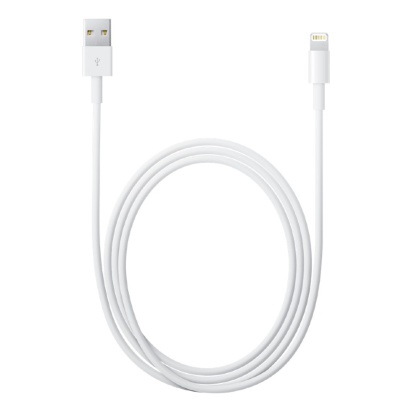 Кабель Apple Lightning to USB cable для iPhone, iPad (2 метра) Оригинальный кабель Apple Lightning to USB cable (2 метра) предназначен для подключения iPhone, iPad или iPod, которые оснащены коннектором Lightning.