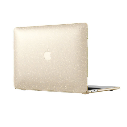 Speck SmartShell Glitter для MacBook Pro 13” 2016 Speck SmartShell Glitter для MacBook Pro 13” 2016 с Touch Bar и без – блестящий и ультратонкий чехол, который станет украшением для Вашего устройства и защитит его корпус от сколов и повреждений. Он производится из прочного и экологически чистого пластика, представляет собой накладки на верхнюю и нижнюю часть ноутбука.