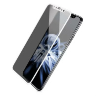 Baseus Soft edge Anti-peeping (White) для iPhone X - Приватное защитное стекло