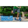 Razor A5 Lux - городской самокат для взрослых на больших колесах - 