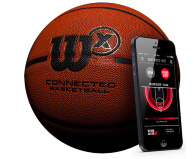 Wilson X Connected Smart Basketball - Умный баскетбольный мяч с отслеживанием бросков