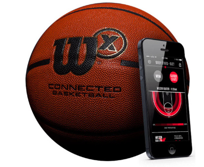 Wilson X Connected Smart Basketball - Умный баскетбольный мяч с отслеживанием бросков Wilson X Connected Smart Basketball - Умный баскетбольный мяч с отслеживанием бросков по виду напоминает обычный мяч, главное отличие у него внутри. Он отслеживает прогресс и показатели владельца за счет встроенного датчика акселерометра, а передача данных на смартфон осуществляется посредством беспроводной сети Bluetooth. 