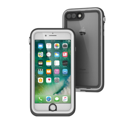 Catalyst Waterproof Case - водонепроницаемый чехол для iPhone 7 Plus Catalyst Waterproof Case - водонепроницаемый чехол для iPhone 7 Plus, надежно защищающий устройство от различных повреждений. Несмотря на прочный материал, чехол не увеличивает устройство в размерах и сохраняет стильный внешний вид. 