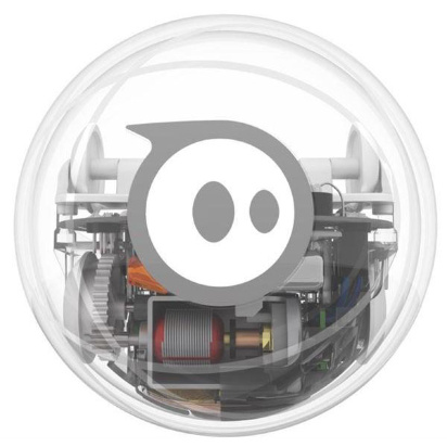 Orbotix Sphero SPRK Rest of World радиоуправляемый робот-шар Orbotix Sphero SPRK Rest of World - это радиоуправляемый робот-шар, который  управляется через iPhone, iPad или iPod touch. Робот работает на протяжении часа и заряжается  в течение трех часов. Имеет внутренний мотор, с помощью которого устройство Sphero 2.0 может катиться со скоростью 2 м/с. Устройство также имеет LED подсветку, управлять которой можно с помощью приложений.