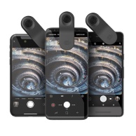 Olloclip Multi-Device Fisheye + Super-Wide + Macro Essential Lenses - Универсальный объектив для смартфонов