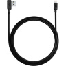 Кабель Nonda ZUS Lightning to USB (1,2 м) - кевларовый кабель с угловым штекером - 
