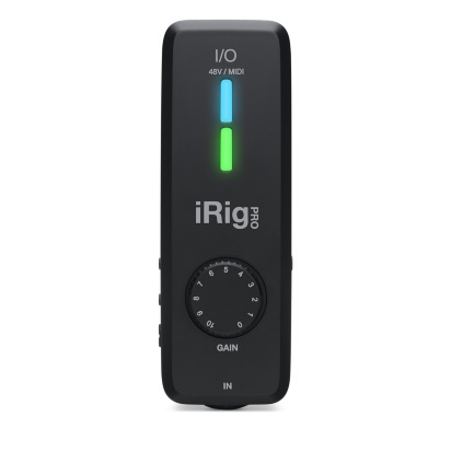 IK Multimedia iRig Pro I/O – мобильный аудио/MIDI-интерфейс для работы с MAC и устройствами iOS и Android IK Multimedia iRig Pro I/O – мобильный аудио/MIDI-интерфейс, предназначенный для работы с MAC и устройствами на базе iOS и Android. Он легко подключается и прост в управлении, не требует каких-либо сложных настроек – достаточно лишь подключить к инструментам и начать работу. 